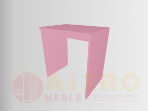 Biurko Home-Ofis pastelowy różowy