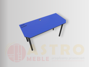 Biurko Ekipa Gaming Niebieska