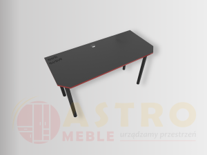 Biurko Ekipa Gaming czarna