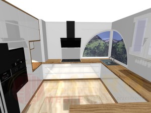 Projekt kuchni na wymiar