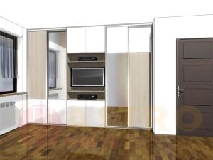 Projekt mebli na wymiar