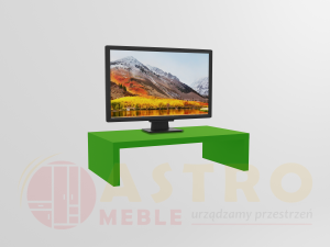 Pojedyncza podstawka pod monitor zielona mamba