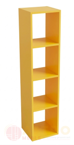 Regał na dokumenty zabawki książki ADA żółty