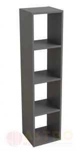 Regał na dokumenty zabawki książki ADA grafit szary