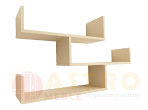 Półka wisząca,  Regał wiszący dawid piaskowy