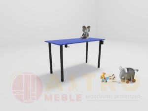 Biurko mini dla dzieci niebieskie