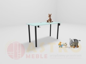 Biurko mini dla dzieci miętowe