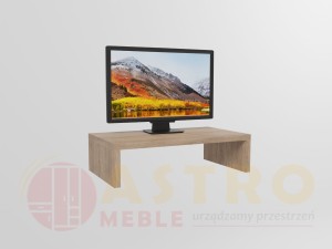 Pojedyncza podstawka pod monitor dąb sonoma