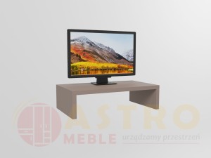 Pojedyncza podstawka pod monitor glina